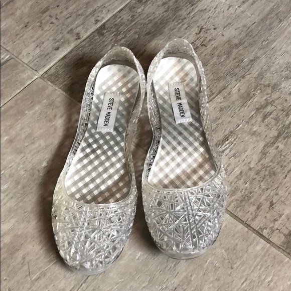 steve madden jelly flats